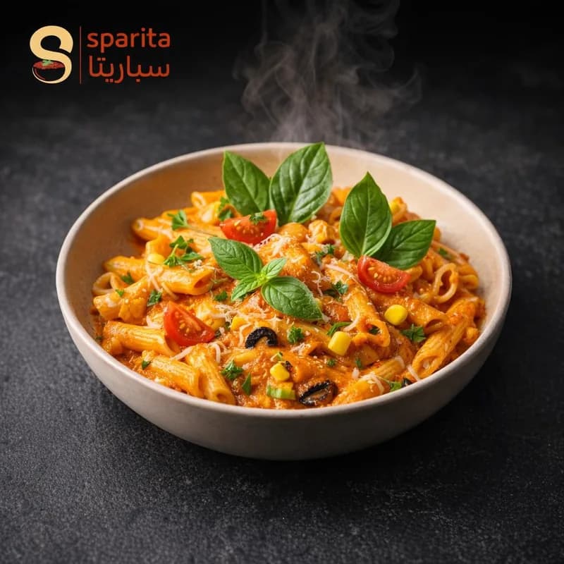 طبق الشيف — بيني أرابياتا من سباريتا باستا - Chef's Special Penne Arrabbiata