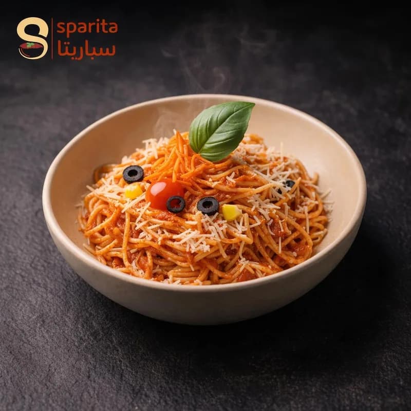سباغيتي بالزيتون - Spaghetti Olives