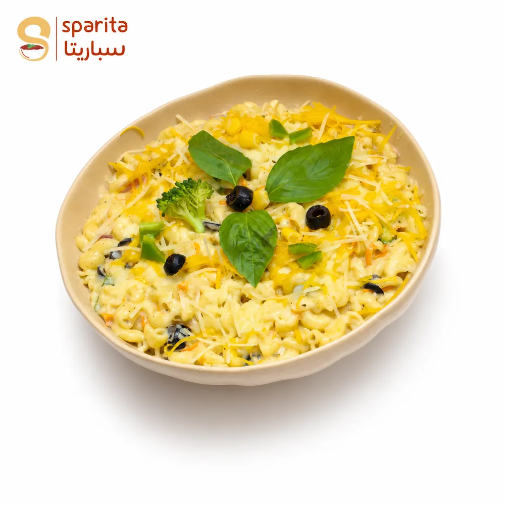 باستا ثلاث اجبان - Three Cheese Pasta